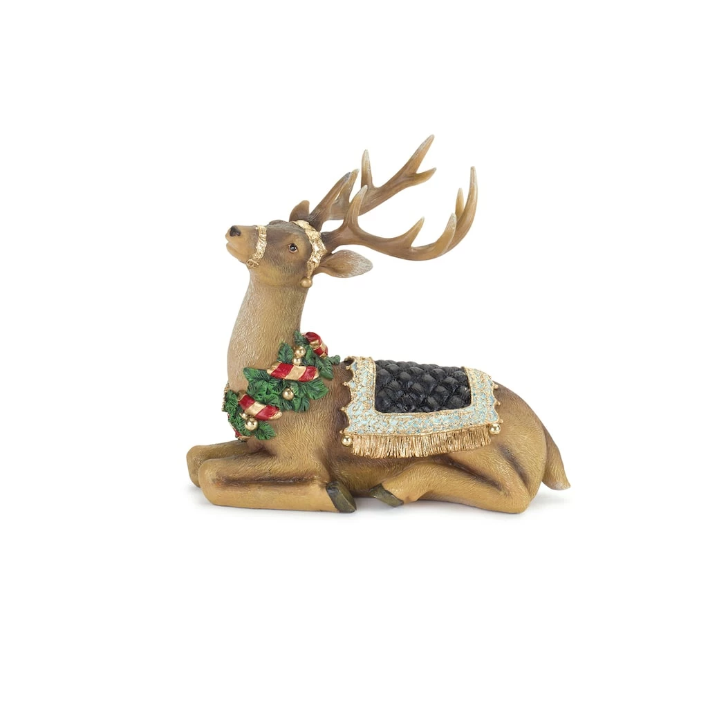 Coupon π₯° Holiday Deer Figurine Set, 9.5" & 15.75" by Melrose π 5 Coupon π₯° Holiday Deer Figurine Set, 9.5" & 15.75" by Melrose π - Image 3