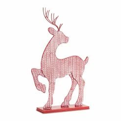 Buy π Red & White Metal Deer Figurine Set, 23.75" & 24" by Melrose β€οΈ 7 Buy π Red & White Metal Deer Figurine Set, 23.75" & 24" by Melrose β€οΈ -Melrose Shop D663190S 3