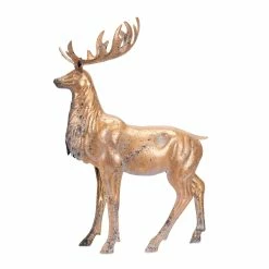 Best reviews of 🔔 Copper Deer Figurine Set, 14" & 22" by Melrose 😍 -Melrose Shop D663197S 3