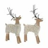 Wholesale 🎉 Deer with Sweater Figurine Set, 10.75" & 12" by Melrose 😀 -Melrose Shop D663198S 1
