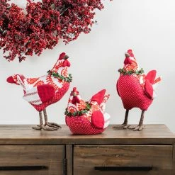 Promo ๐คฉ French Hens Décor Set, 6.5", 11.5" & 12" by Melrose ๐ 11 Promo ๐คฉ French Hens Décor Set, 6.5", 11.5" & 12" by Melrose ๐ -Melrose Shop D663207S 5
