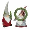 Hot Sale 🧨 Holiday Gnome Figurine Set, 8" & 10.75" by Melrose 😍 -Melrose Shop D663212S 1