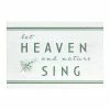 Flash Sale 🌟 Let Heaven & Nature Sing Sign by Melrose 🌟 -Melrose Shop D663219S 1