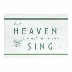 Flash Sale 🌟 Let Heaven & Nature Sing Sign by Melrose 🌟