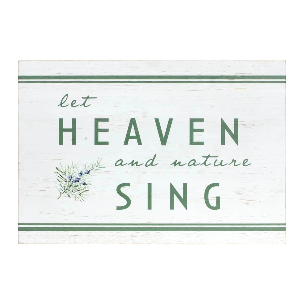 Flash Sale π Let Heaven & Nature Sing Sign by Melrose π 3 Flash Sale π Let Heaven & Nature Sing Sign by Melrose π