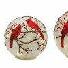 Hot Sale 🌟 Cardinal LED Glass Globe Set, 4.5", 6" & 7" by Melrose ⭐ -Melrose Shop D663225S 1