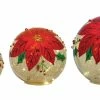 Cheapest π Poinsettia LED Orb Set, 5", 6" & 7" by Melrose π― 2 Cheapest π Poinsettia LED Orb Set, 5", 6" & 7" by Melrose π― -Melrose Shop D663232S 1