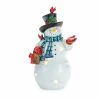 Hot Sale 💯 10.5" LED Snowman with Cardinals Decoration by Melrose 🌟 -Melrose Shop D663233S 1