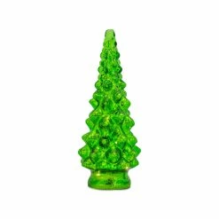 Flash Sale 🛒 Green LED Glass ❄ Christmas Tree Set, 10", 13.25" & 15.5" by Melrose 🛒 -Melrose Shop D663236S 3