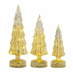 Best reviews of β¨ Gold Ombre LED Glass π Christmas Tree Set, 8", 11" & 13" by Melrose π