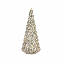 Brand new 🎁 LED Glass ❄ Christmas Tree Set, 6.5", 7.75", 10" & 12" by Melrose 🧨 -Melrose Shop D663240S 4