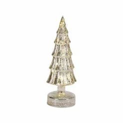 Flash Sale ❤️ Glass LED 🎄 Christmas Tree Set, 8.25", 11" & 13" by Melrose 💯 -Melrose Shop D663242S 3