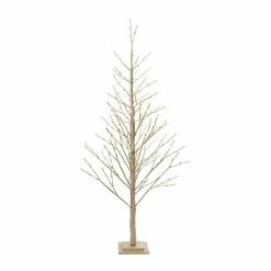 Hot Sale 💯 5.5ft. Gold LED Twig Tree Decoration by Melrose 🔥