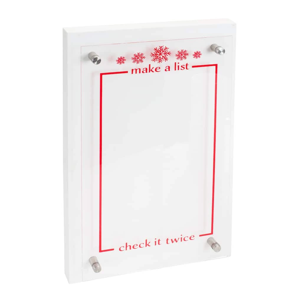 Best reviews of π 15.5" Make A List, Check It Twice Acrylic Sign by Melrose π 3 Best reviews of π 15.5" Make A List, Check It Twice Acrylic Sign by Melrose π