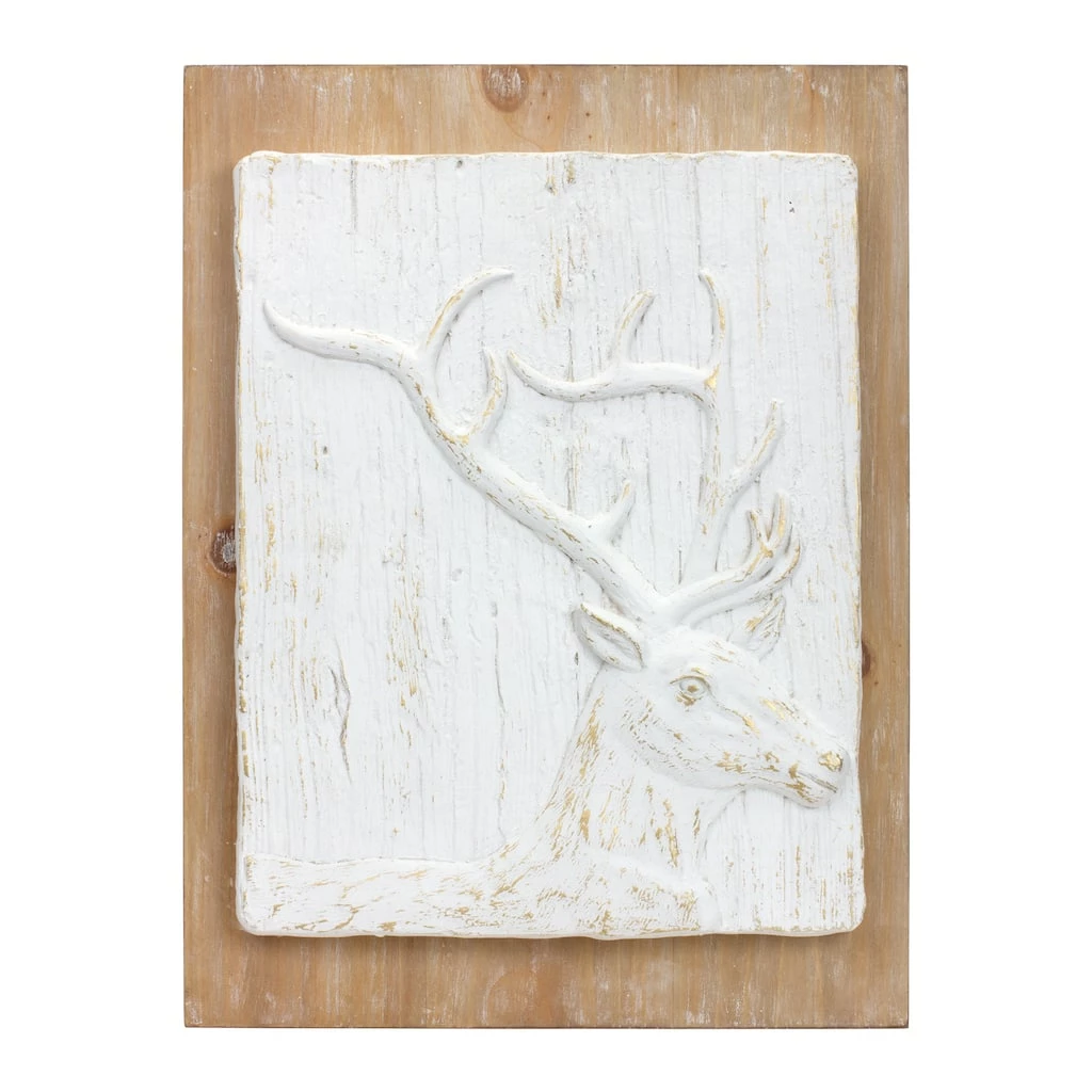 Discount β€οΈ 16" Moose & Deer Plaque Set by Melrose π₯ 4 Discount β€οΈ 16" Moose & Deer Plaque Set by Melrose π₯ - Image 2