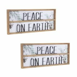 Best reviews of 🧨 9.25" Peace on Earth Signs, 2ct. by Melrose 🔔