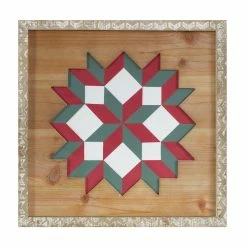 Coupon π 16.5" Quilt Square Plaque Set by Melrose π 7 Coupon π 16.5" Quilt Square Plaque Set by Melrose π -Melrose Shop D663267S 3