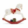 Flash Sale ✨ 8.5" Rocking Horse with Packages Figurine by Melrose 🤩 -Melrose Shop D663269S 1