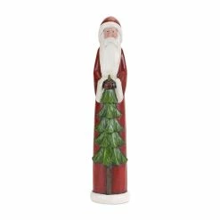Discount ⌛ 11.5" Santa Figurines, 2ct. by Melrose 🎉 -Melrose Shop D663272S 1