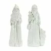 Discount ✔️ 13" White Santa Figurine Set by Melrose ❤️ -Melrose Shop D663274S 1
