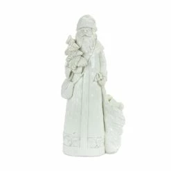 Discount ✔️ 13" White Santa Figurine Set by Melrose ❤️ -Melrose Shop D663274S 3