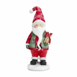 Coupon 🔔 8.5" Santa Figurine Set by Melrose ❤️ -Melrose Shop D663278S 3