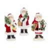 Deals 🌟 8.75" Santa Figurine Set by Melrose 🤩 -Melrose Shop D663282S 1