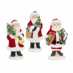 Deals 🌟 8.75" Santa Figurine Set by Melrose 🤩