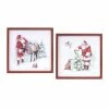 Hot Sale 🧨 14" Santa & Animal Frame Set by Melrose 🤩 -Melrose Shop D663284S 1