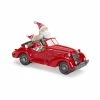 Coupon 🎁 5" Resin Santa & Moose In Car Figurine Set by Melrose 🎉 -Melrose Shop D663285S 1