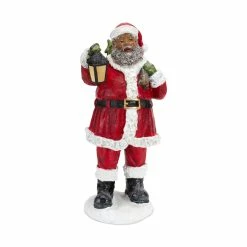Buy ⭐ 14" Santa With Lantern Figurine by Melrose 🛒