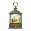Budget 🎉 10" Snow Globe With Bear Camp Fire by Melrose 🔔 -Melrose Shop D663298S 1