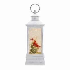 Budget 😀 13" Snow Globe With Cardinal On Branch by Melrose 🔔
