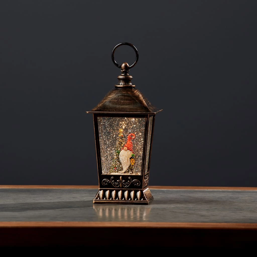 Budget π 11" Snow Globe With Gnome & Tree by Melrose π― 4 Budget π 11" Snow Globe With Gnome & Tree by Melrose π― - Image 2