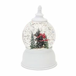 Hot Sale ✔️ 7" Snow Globe With Skiing Bear by Melrose 🧨
