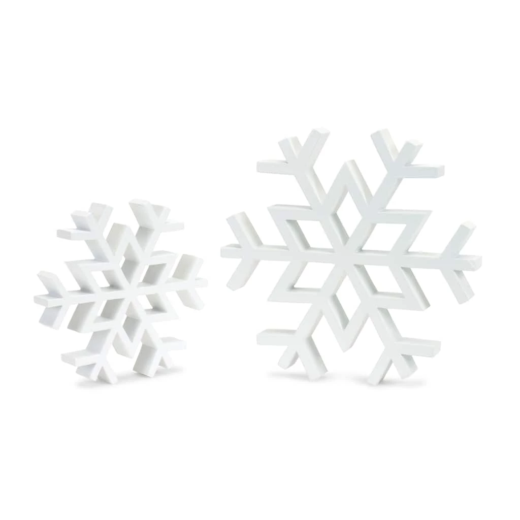 Best Sale π Wooden Snowflake Set by Melrose π 3 Best Sale π Wooden Snowflake Set by Melrose π