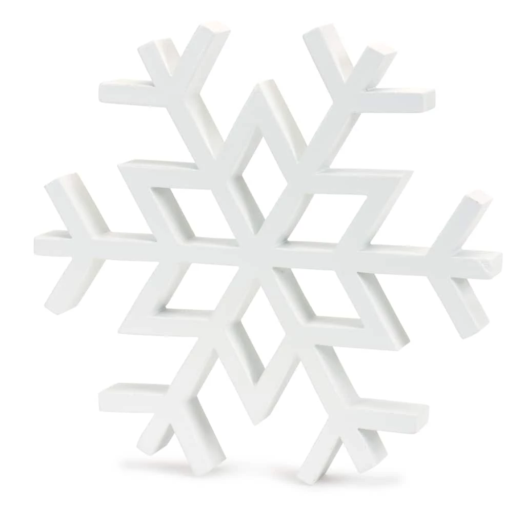 Best Sale π Wooden Snowflake Set by Melrose π 5 Best Sale π Wooden Snowflake Set by Melrose π - Image 3