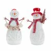 New 👏 6" Resin Snowman Figurine by Melrose 👏 -Melrose Shop D663318S 1