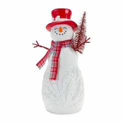 New π 6" Resin Snowman Figurine by Melrose π 7 New π 6" Resin Snowman Figurine by Melrose π -Melrose Shop D663318S 3