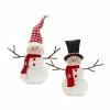 Top 10 🎁 Polyester Snowman Figurine Set by Melrose 👏 -Melrose Shop D663320S 1