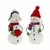 Promo ✨ Snowman Figurine Set, 4ct. by Melrose 🔥 -Melrose Shop D663321S 1