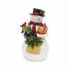 Brand new 😉 12" Resin Snowman With Packages Figurine by Melrose ✔️ -Melrose Shop D663326S 1