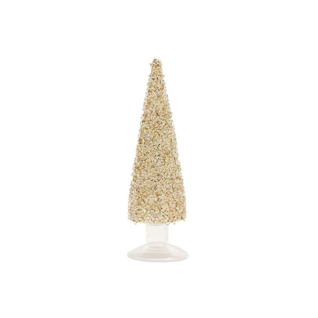 Promo π Gold & Silver Glass Holiday Tree Décor Set, 8.25" & 11.5" by Melrose π 5 Promo π Gold & Silver Glass Holiday Tree Décor Set, 8.25" & 11.5" by Melrose π - Image 3