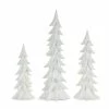 Best deal 🧨 White Sculpted Holiday Tree Décor Set, 14.75", 18.25" & 24" by Melrose ⭐ -Melrose Shop D663338S 1