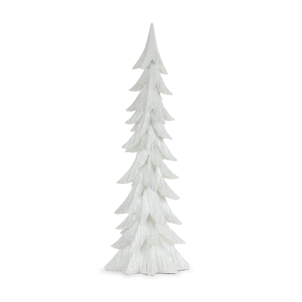Best deal 𧨠White Sculpted Holiday Tree Décor Set, 14.75", 18.25" & 24" by Melrose β 5 Best deal 𧨠White Sculpted Holiday Tree Décor Set, 14.75", 18.25" & 24" by Melrose β - Image 3