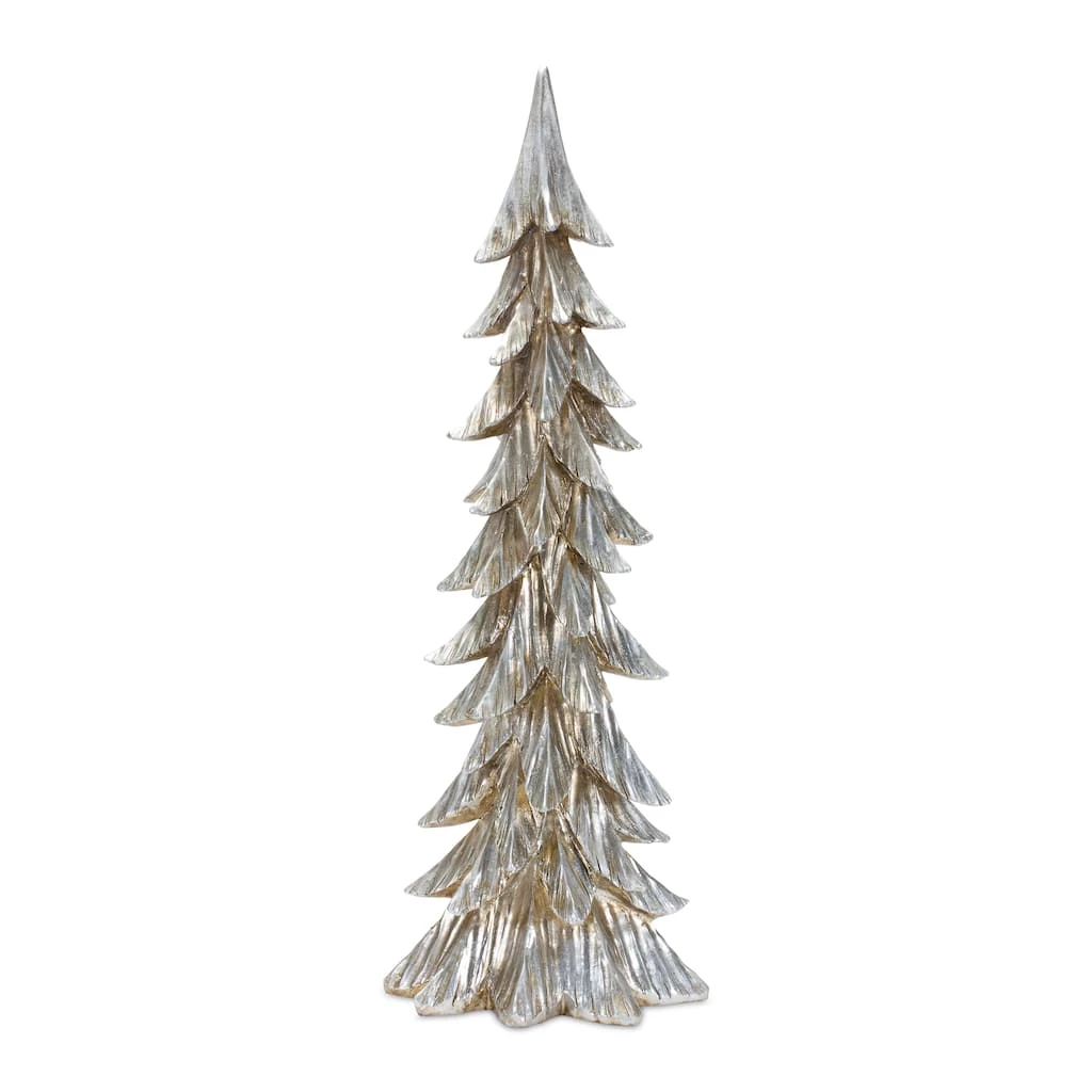 Coupon π― Silver & Gold Sculpted Holiday Tree Décor Set, 14.75", 18.75" & 26.75" by Melrose β 5 Coupon π― Silver & Gold Sculpted Holiday Tree Décor Set, 14.75", 18.75" & 26.75" by Melrose β - Image 3