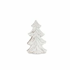 Best Pirce ⭐ Carved Whitewashed Holiday Tree Décor Set, 8.5", 11.75" & 14.5" by Melrose 🔔 -Melrose Shop D663343S 2
