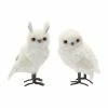 Outlet 🌟 White Owl Décor Set, 8.75" & 10.5" by Melrose 🎉 -Melrose Shop D663353S 1
